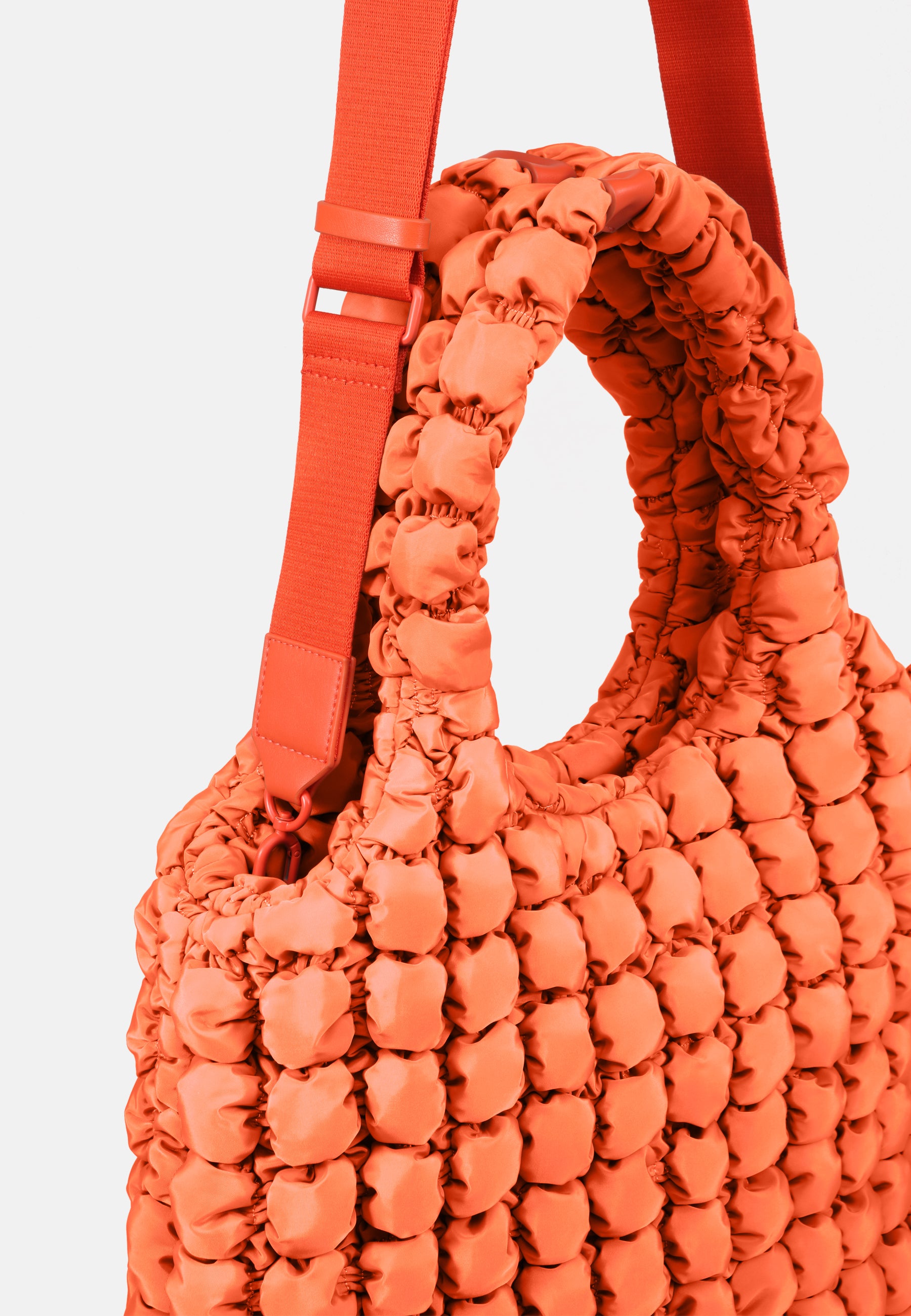 LES VISIONNAIRES- Bags- SHOPPER BUBBLE UNIO- strong orange / OS-black / OS-toast / OS-light grey / OS-deep forest / OS-tea green / OS-fresh blue / OS-navy / OS-amethyst / OS-barbie / OS