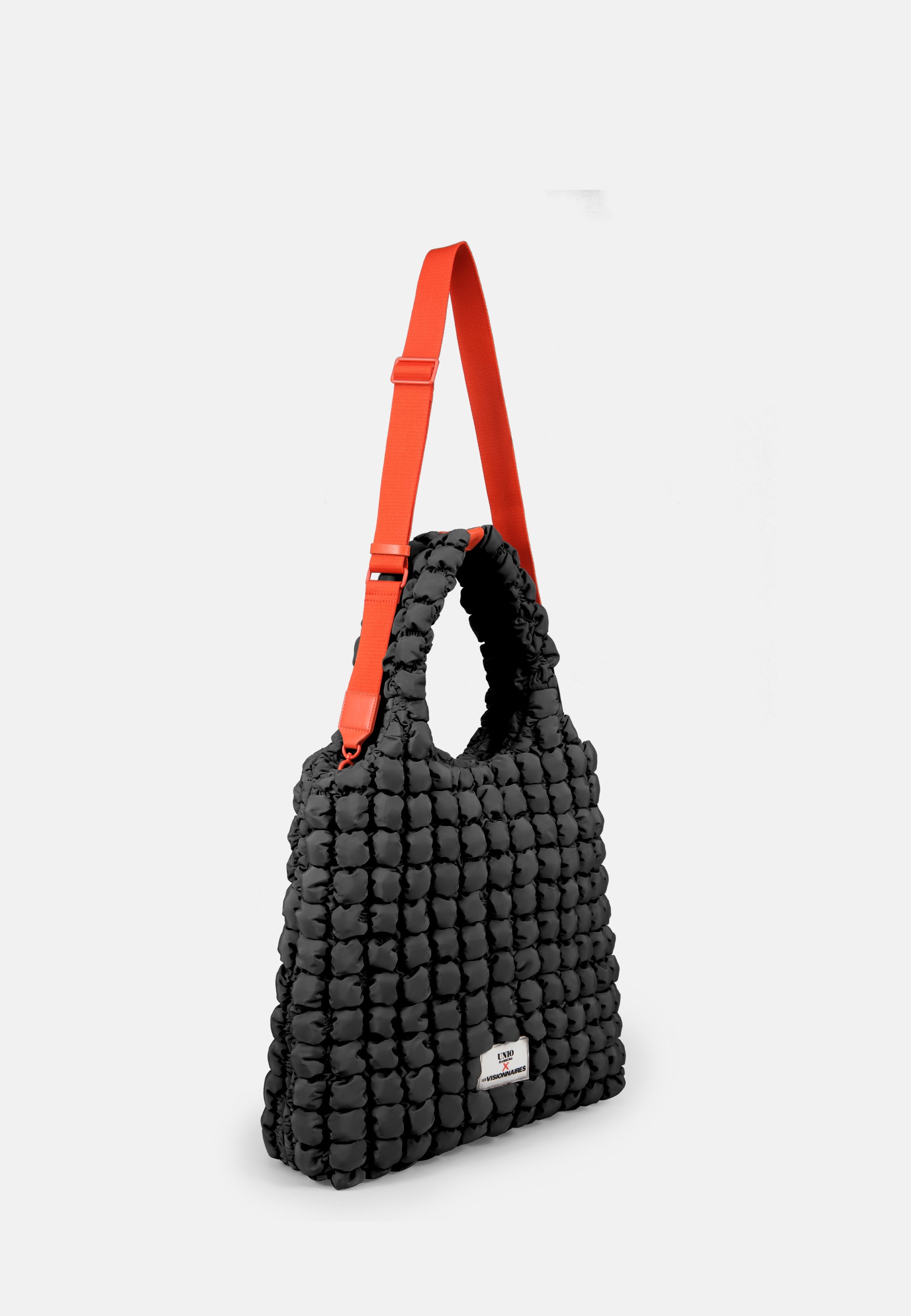 LES VISIONNAIRES- Bags- SHOPPER BUBBLE UNIO- strong orange / OS-black / OS-toast / OS-light grey / OS-deep forest / OS-tea green / OS-fresh blue / OS-navy / OS-amethyst / OS-barbie / OS