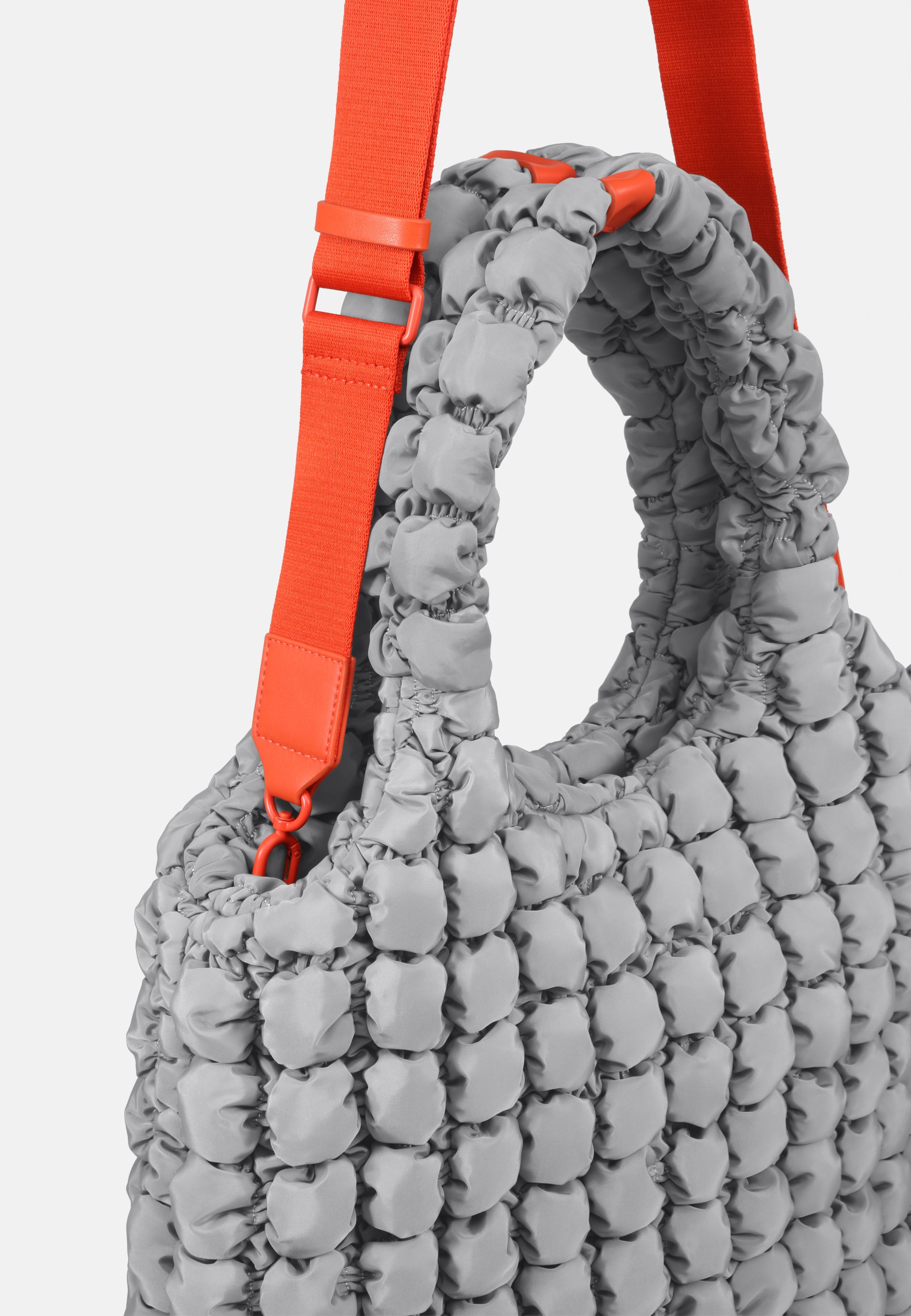 LES VISIONNAIRES- Bags- SHOPPER BUBBLE UNIO- strong orange / OS-black / OS-toast / OS-light grey / OS-deep forest / OS-tea green / OS-fresh blue / OS-navy / OS-amethyst / OS-barbie / OS