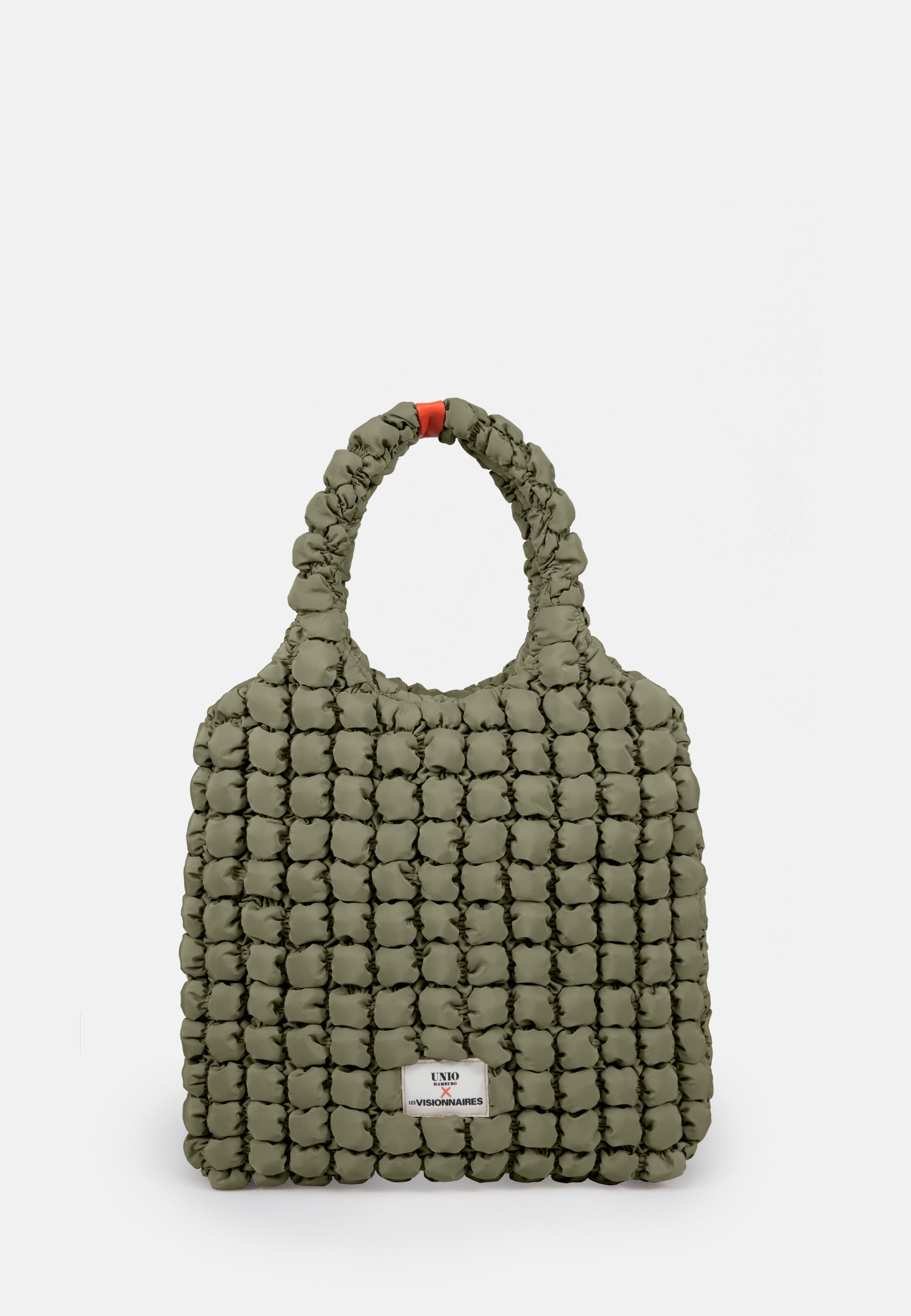 LES VISIONNAIRES- Bags- SHOPPER BUBBLE UNIO- strong orange / OS-black / OS-toast / OS-light grey / OS-deep forest / OS-tea green / OS-fresh blue / OS-navy / OS-amethyst / OS-barbie / OS