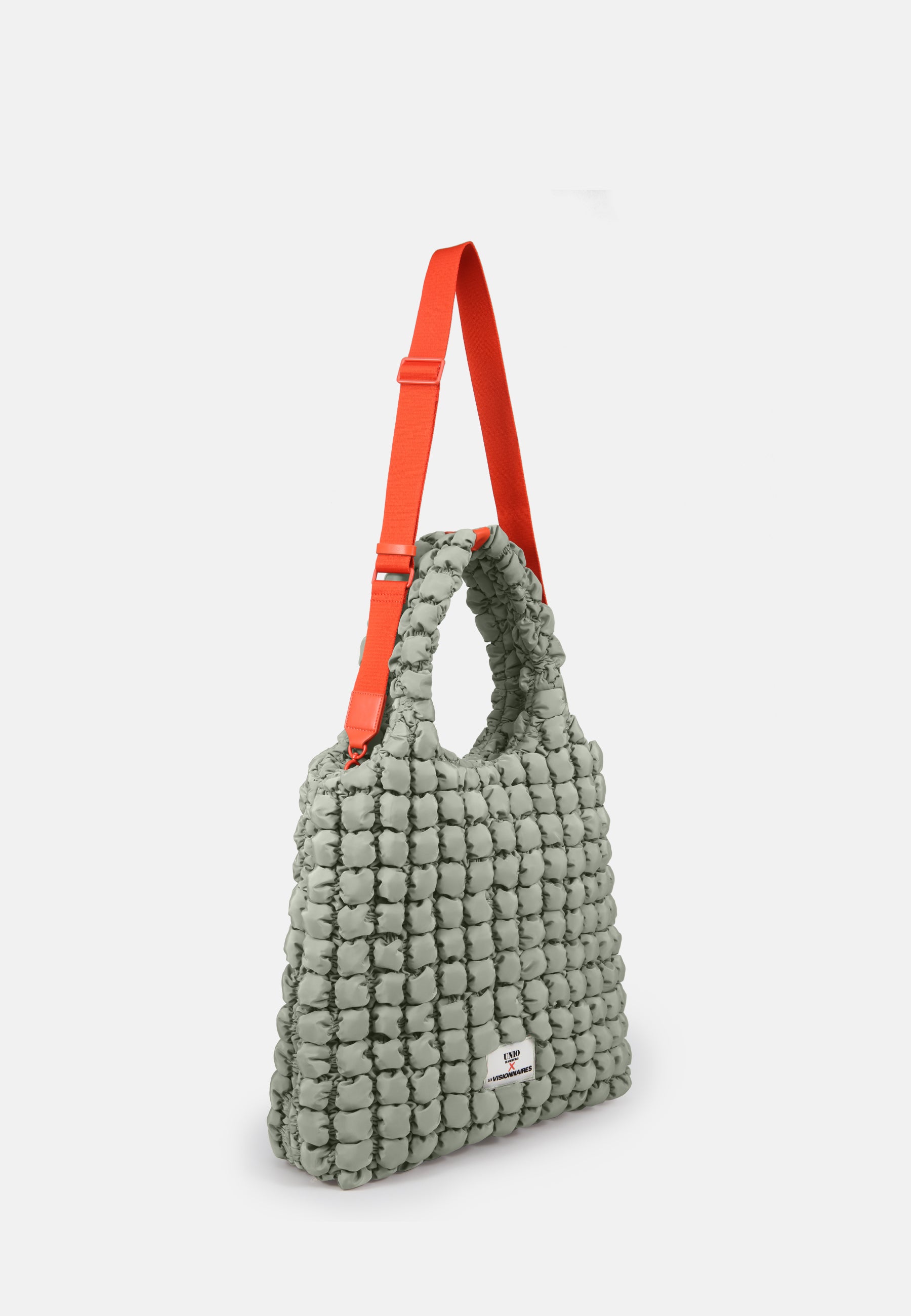 LES VISIONNAIRES- Bags- SHOPPER BUBBLE UNIO- strong orange / OS-black / OS-toast / OS-light grey / OS-deep forest / OS-tea green / OS-fresh blue / OS-navy / OS-amethyst / OS-barbie / OS