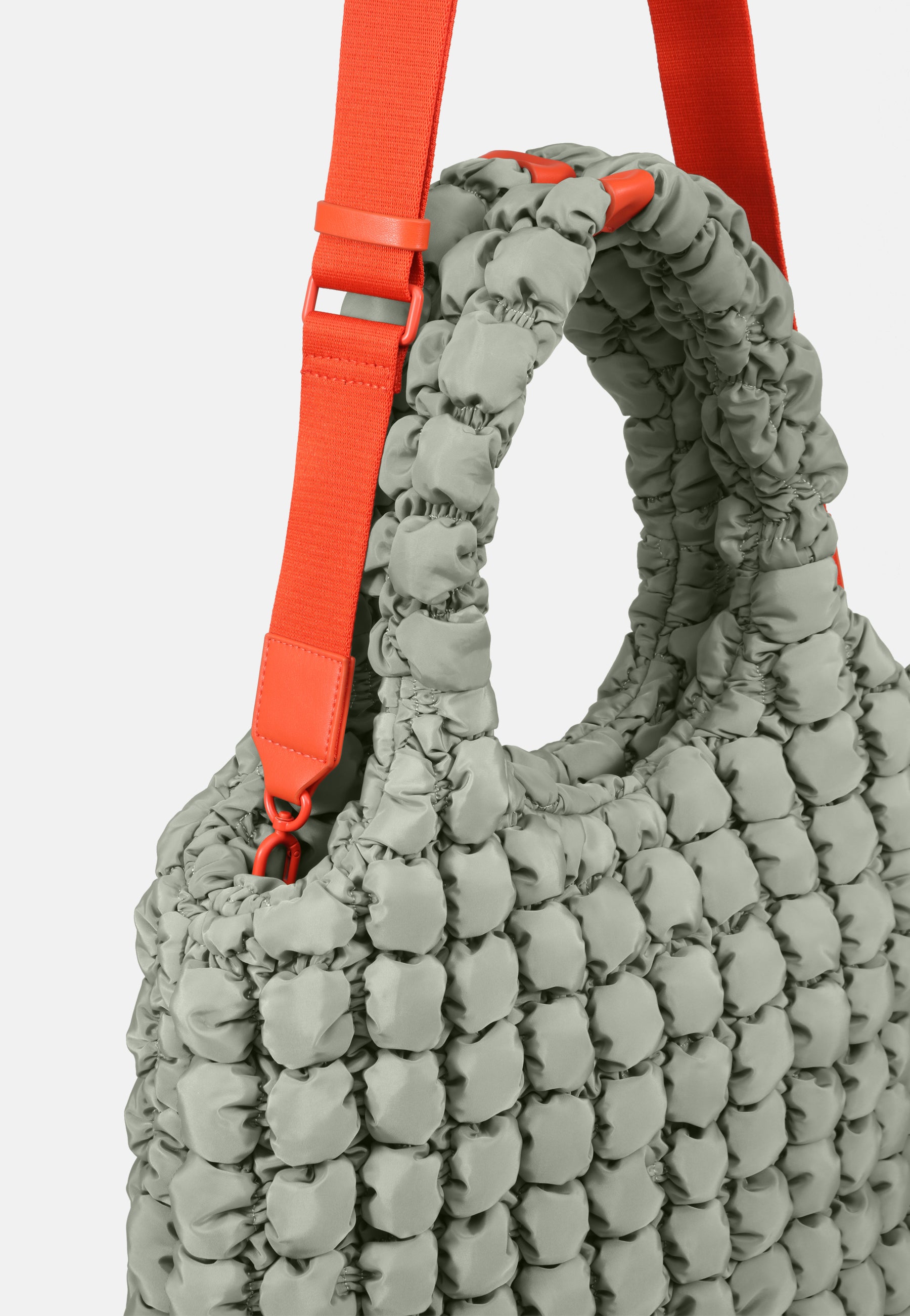 LES VISIONNAIRES- Bags- SHOPPER BUBBLE UNIO- strong orange / OS-black / OS-toast / OS-light grey / OS-deep forest / OS-tea green / OS-fresh blue / OS-navy / OS-amethyst / OS-barbie / OS