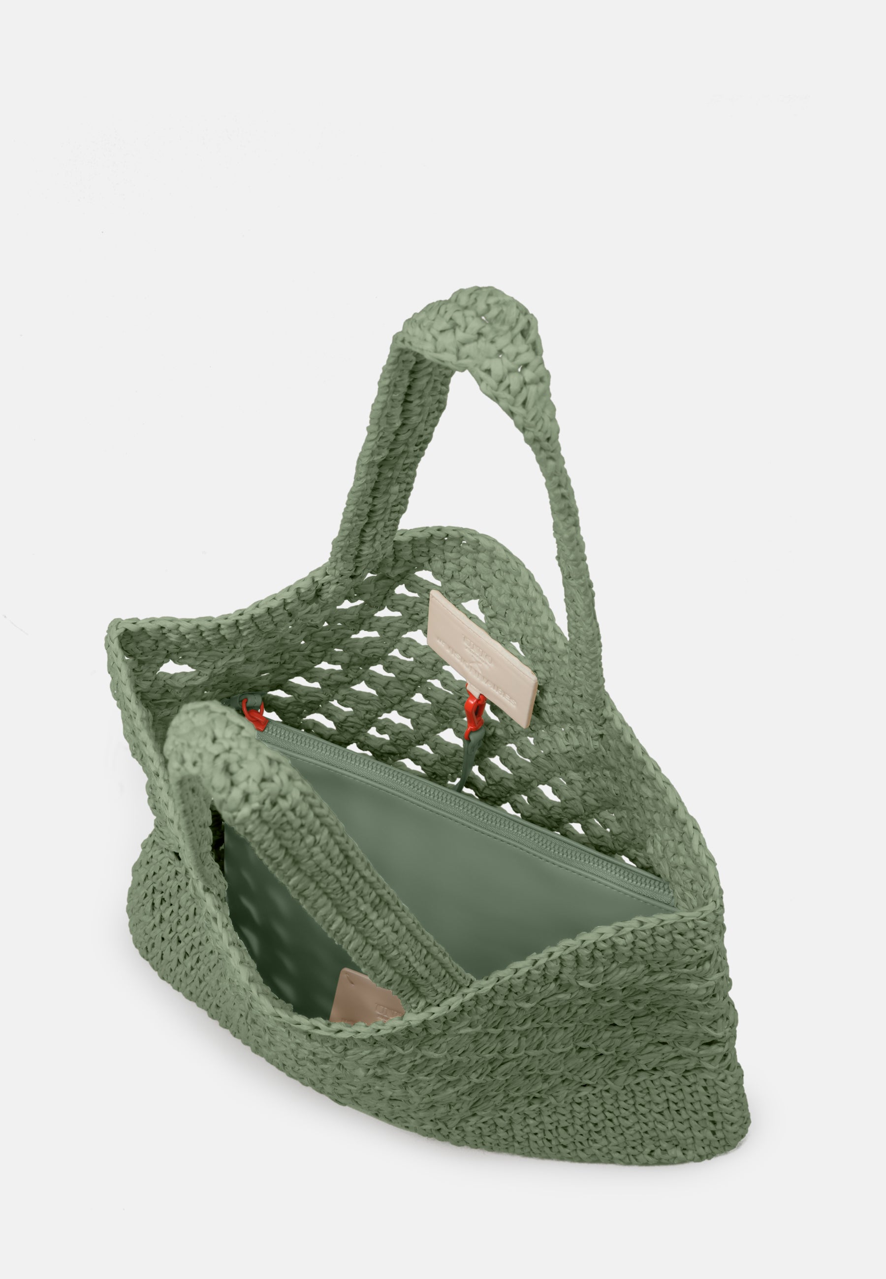 LES VISIONNAIRES- Bags- SHOPPER RAFFIA UNIO- strong orange / OS-black / OS-nature / OS-deep forest / OS-amethyst / OS-barbie / OS