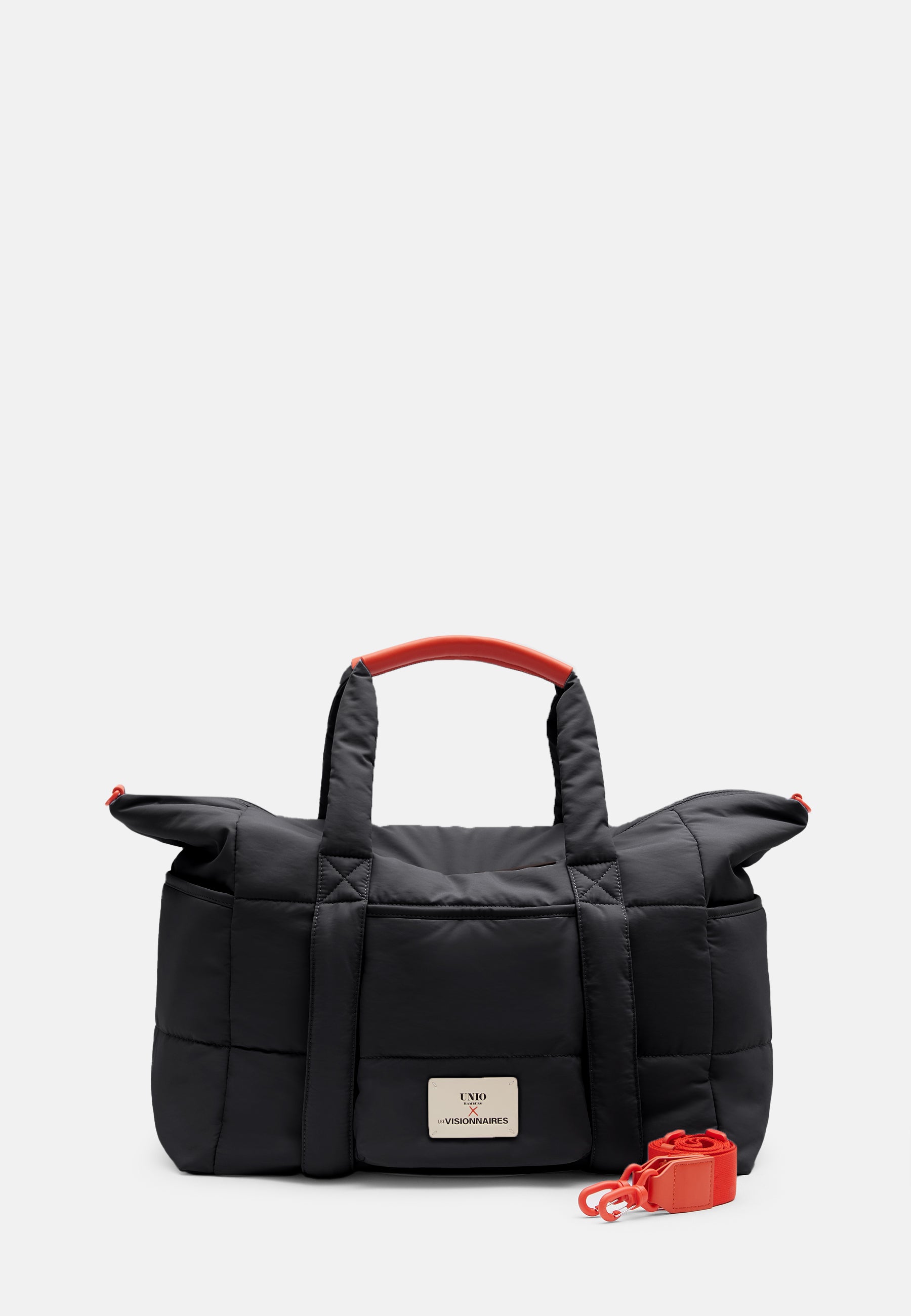 LES VISIONNAIRES- Bags- TRAVEL BAG UNIO- strong orange / OS-black / OS-toast / OS-light grey / OS-deep forest / OS-tea green / OS-fresh blue / OS-navy / OS-amethyst / OS-barbie / OS