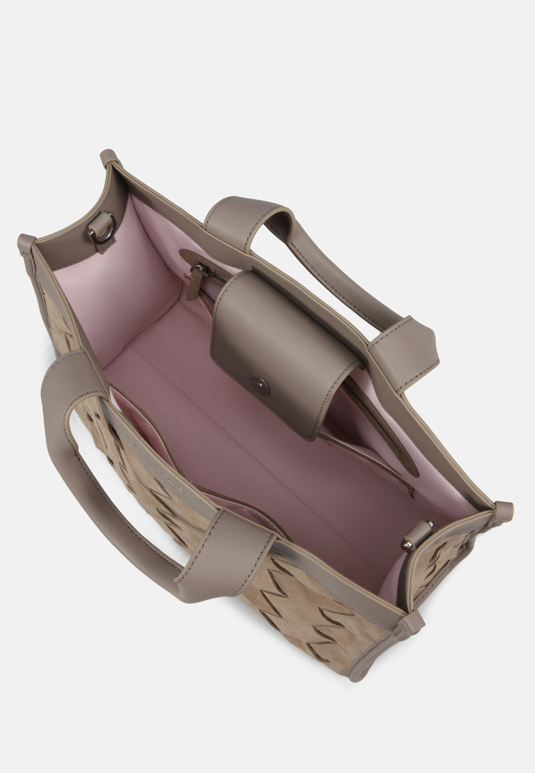 LES VISIONNAIRES- Bags- YORI WEAVE- mushroom / capuccino beige / OS-chocolate brown / black / OS-golden brown / caramel / OS-sea kelp / black / OS