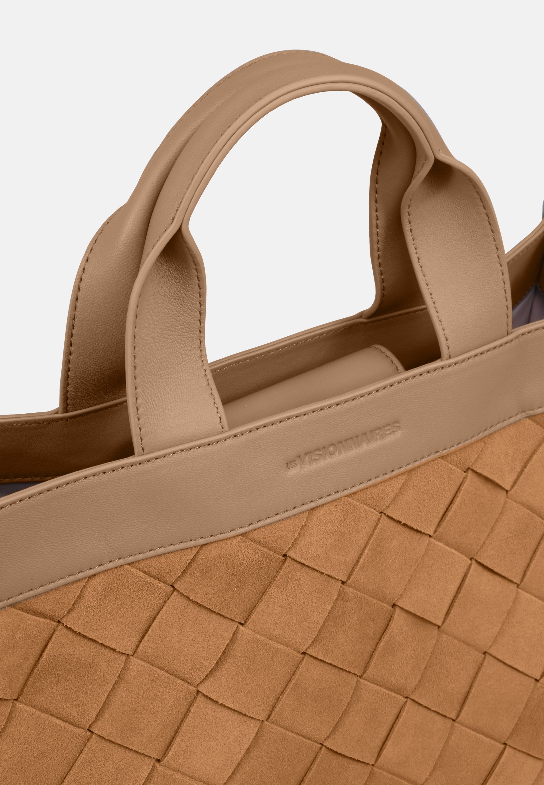 LES VISIONNAIRES- Bags- YORI WEAVE- mushroom / capuccino beige / OS-chocolate brown / black / OS-golden brown / caramel / OS-sea kelp / black / OS