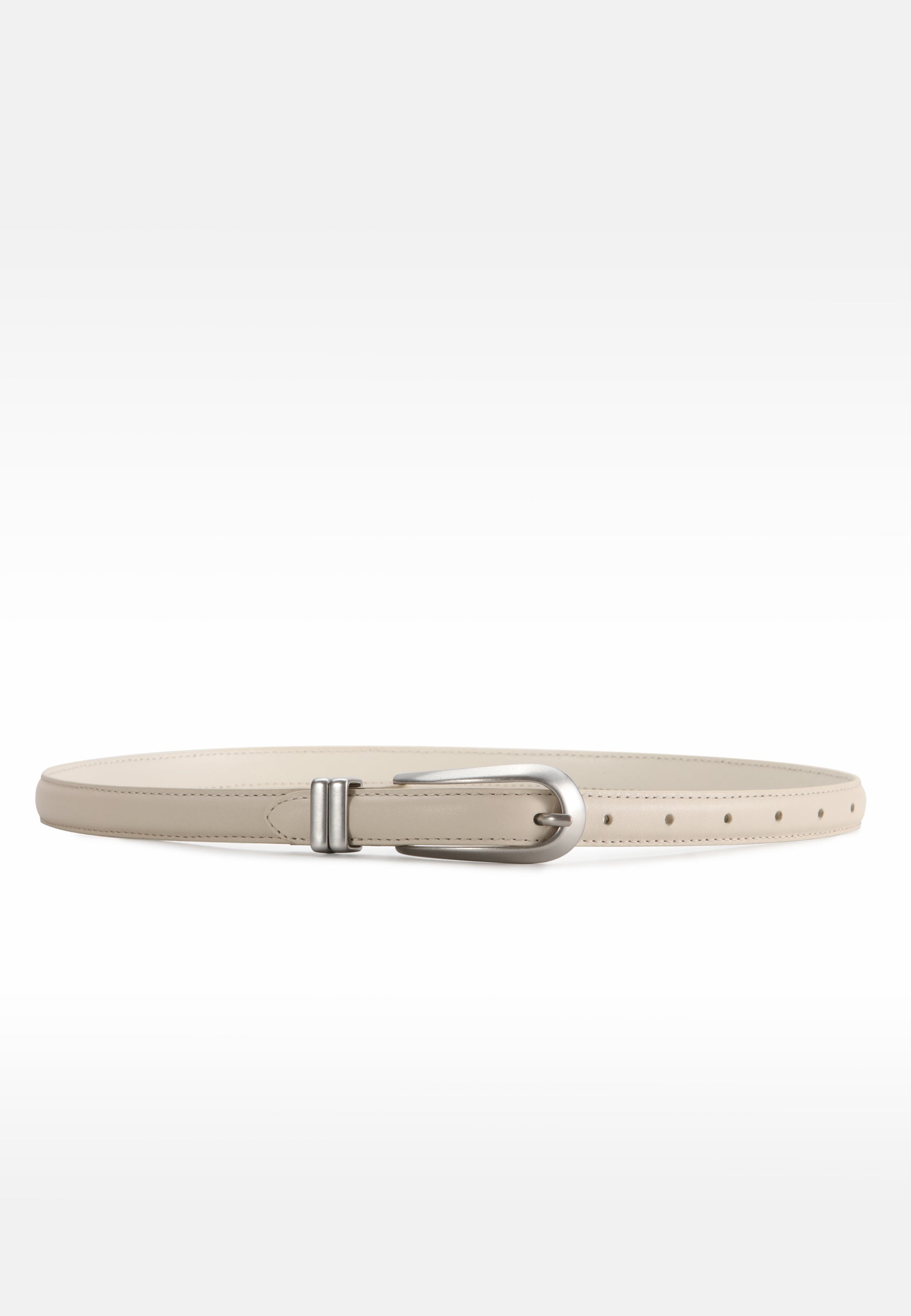 LES VISIONNAIRES- Belts- DANJA SMOOTH- black / 85-off white / 85-black / 90-off white / 90-black / 95-off white / 95-black / 100-off white / 100-black / 75-off white / 75