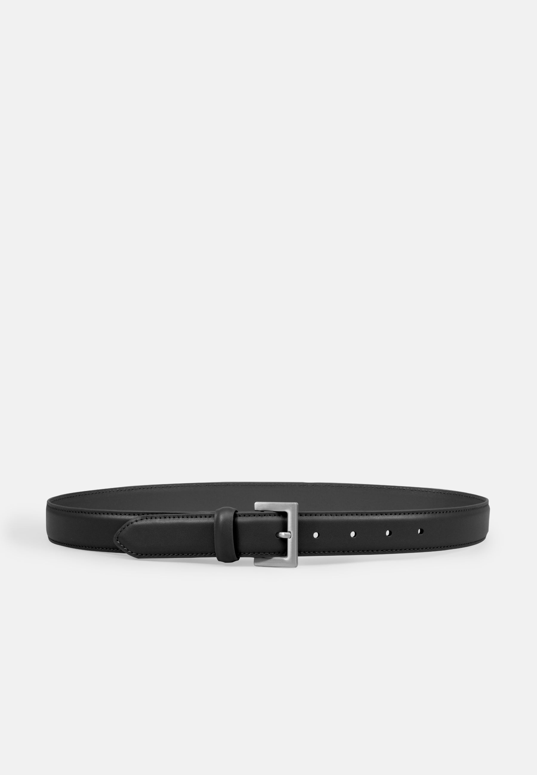 LES VISIONNAIRES- Gürtel>Damen>Ledergürtel- ABBY SMOOTH- black / 75-black / 80-black / 85-black / 90-black / 95-black / 100-off white / 75-off white / 80-off white / 85-off white / 90