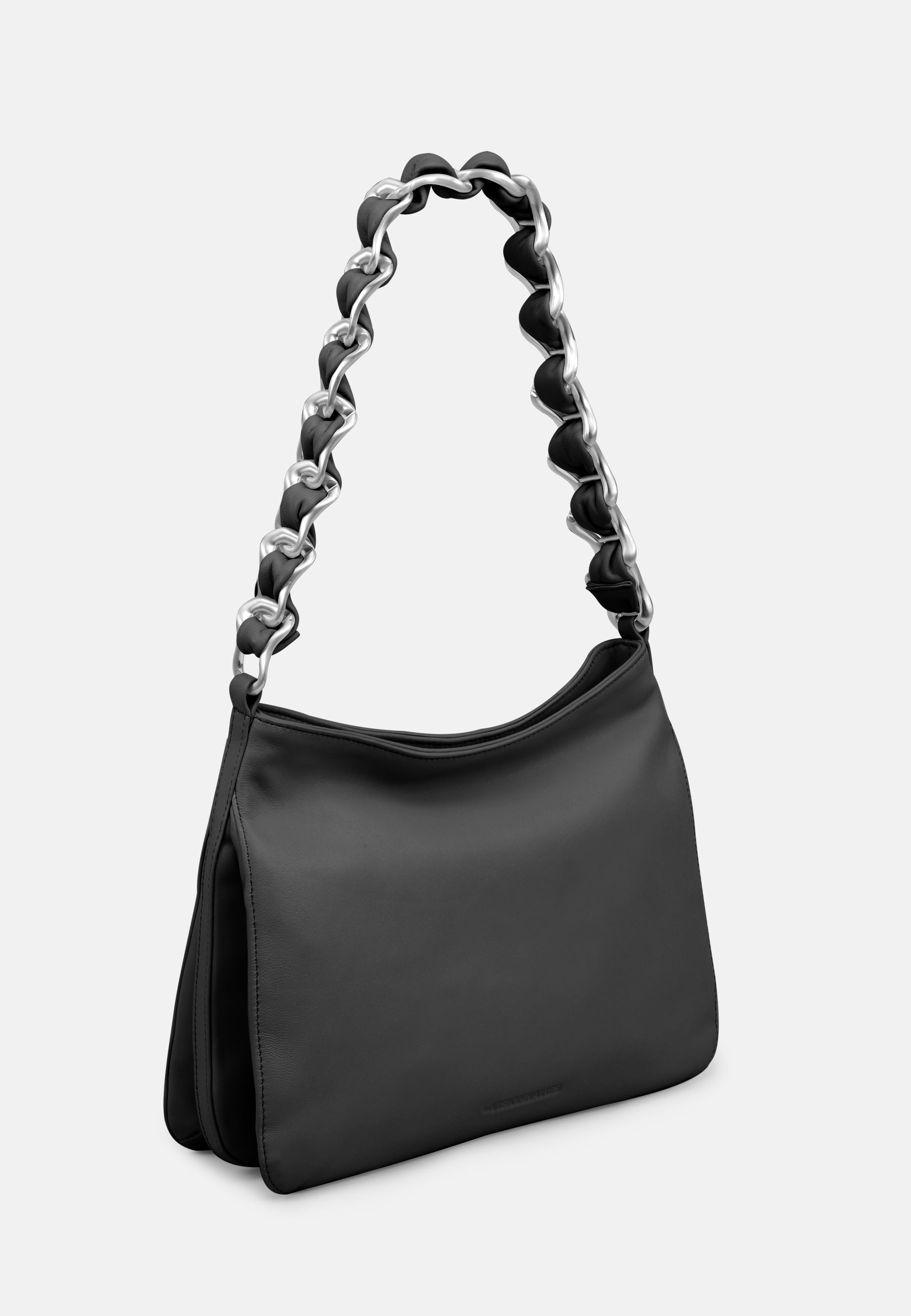 LES VISIONNAIRES- Handtaschen>Damen>Ledertaschen>Schultertaschen- ANNA CHAIN- black / OS-off white / OS-caramel / OS-cappuccino beige / OS-matcha tea / OS-dusk blue / OS-cranberry / OS