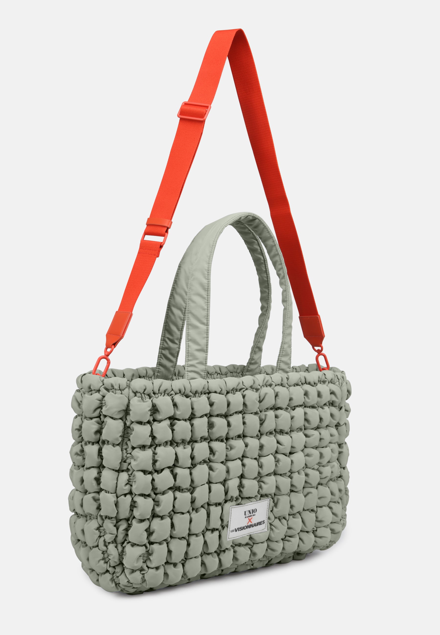 LES VISIONNAIRES- Handtaschen>Damen>Nylontaschen>Shopper Taschen- CORTINA BUBBLE UNIO- strong orange / OS-black / OS-toast / OS-light grey / OS-deep forest / OS-tea green / OS-fresh blue / OS-navy / OS-amethyst / OS-barbie / OS