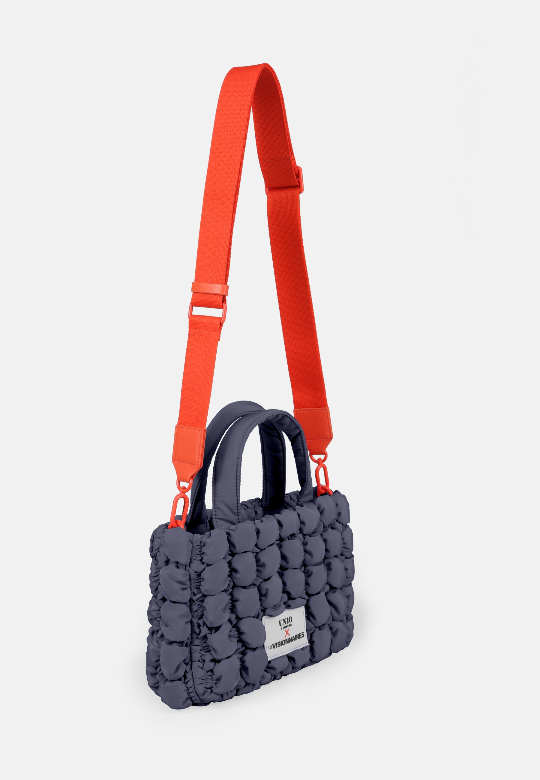 LES VISIONNAIRES- Handtaschen>Damen>Nylontaschen>Umhängetaschen- CORTINA S BUBBLE UNIO- strong orange / OS-black / OS-toast / OS-light grey / OS-deep forest / OS-tea green / OS-fresh blue / OS-navy / OS-amethyst / OS-barbie / OS