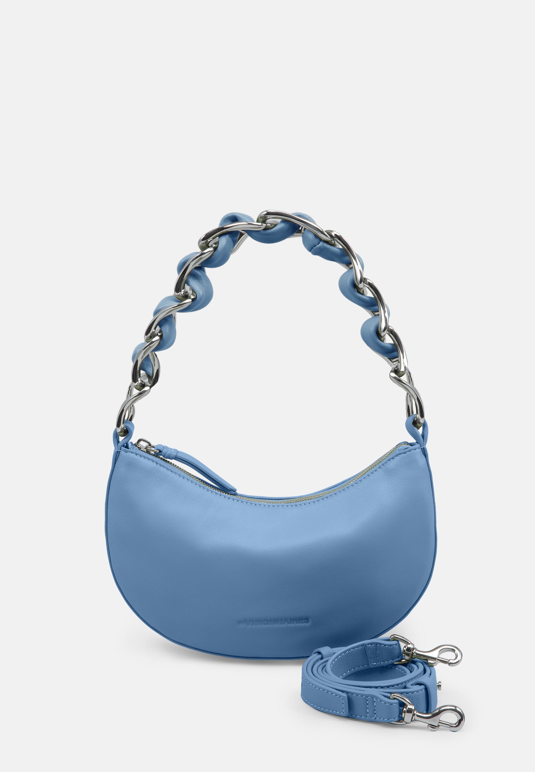 LES VISIONNAIRES- Handtaschen>Damen>Schultertaschen- CICI CHAIN- black / OS-off white / OS-caramel / OS-cappuccino beige / OS-matcha tea / OS-dusk blue / OS-cranberry / OS