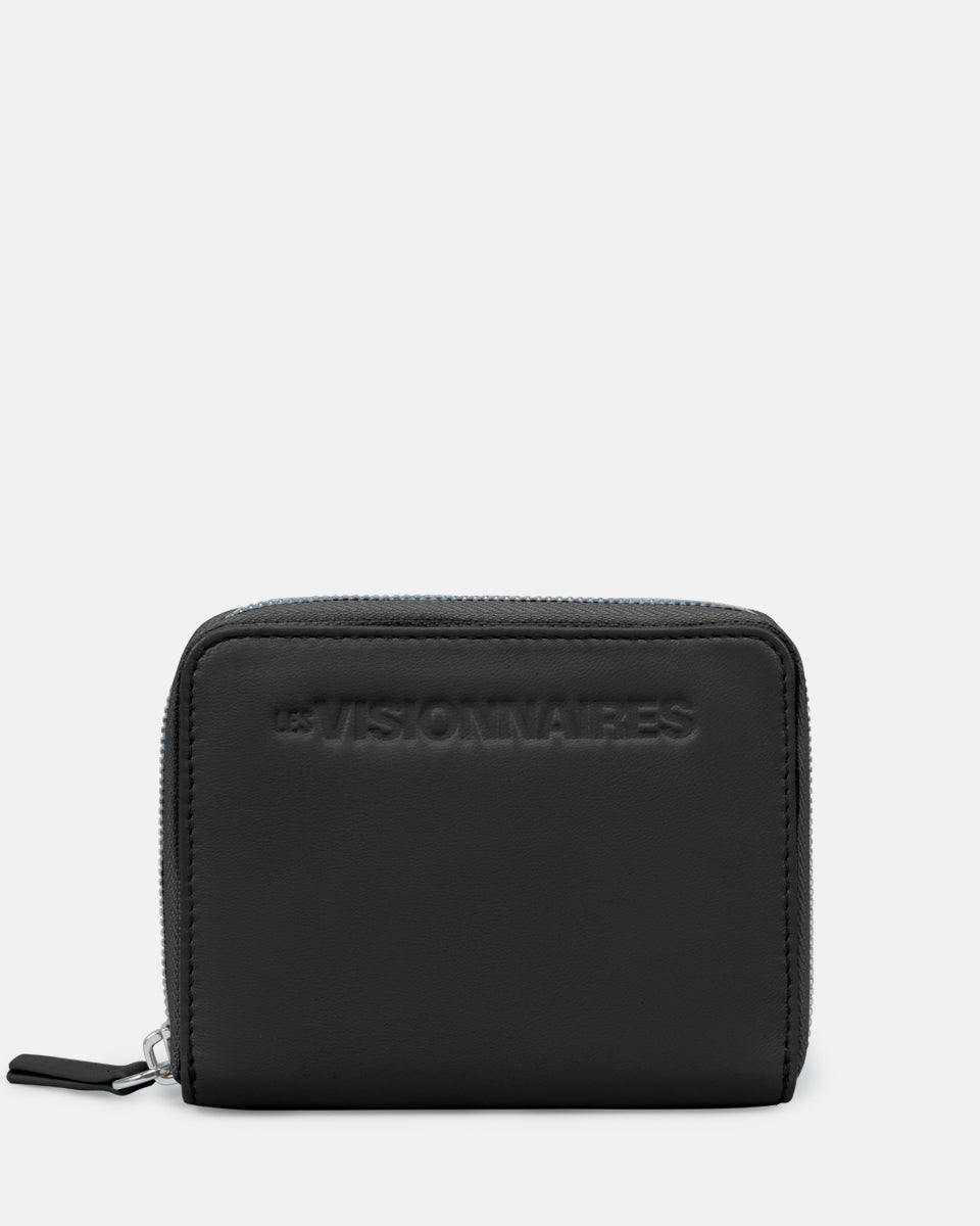 LES VISIONNAIRES- Wallets- ELINA 25 SILKY- black / OS-off white / OS-caramel / OS-cappuccino beige / OS-matcha tea / OS-dusk blue / OS-cranberry / OS