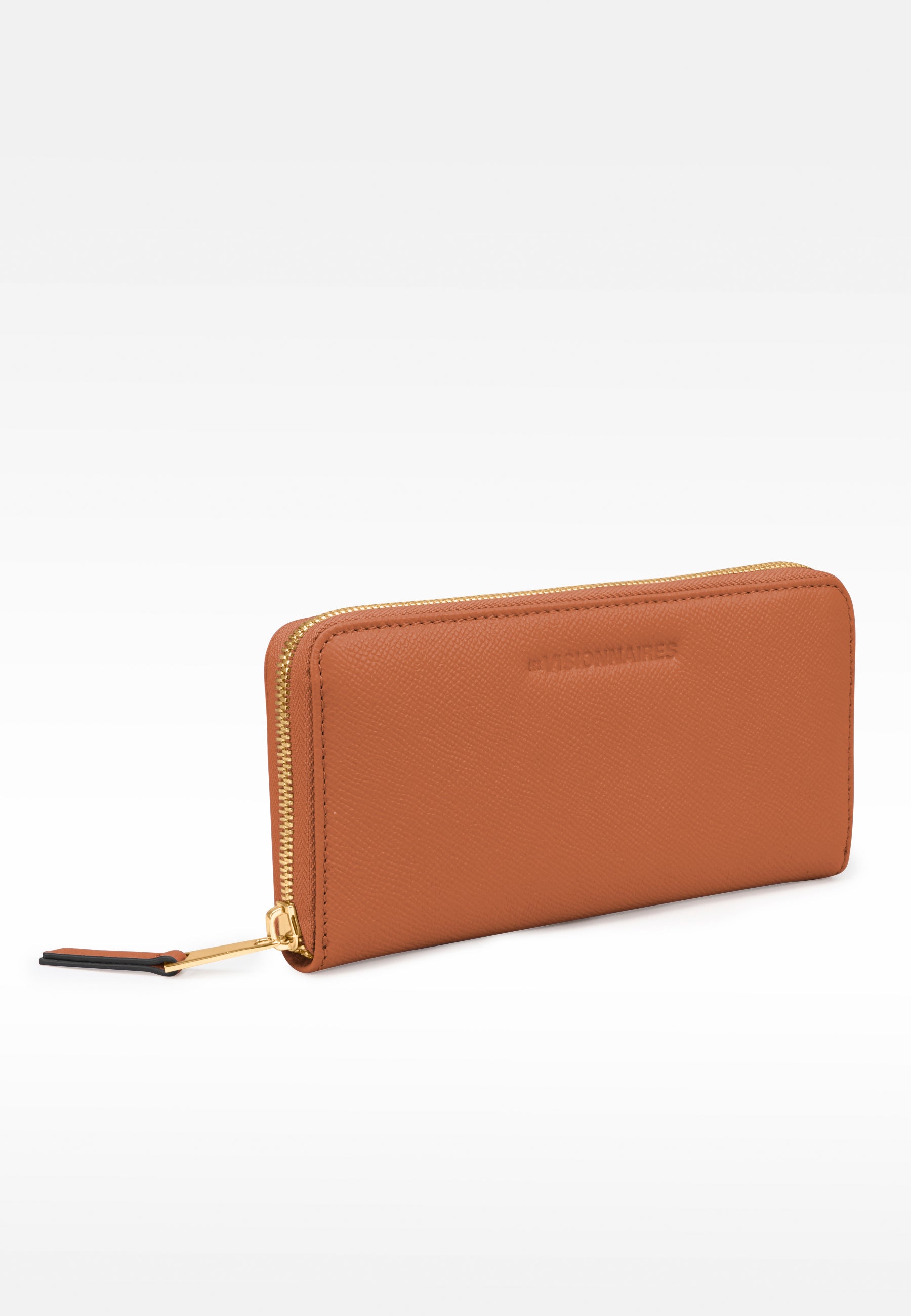 LES VISIONNAIRES- Wallets- LILY STRUCTURE- cognac / OS-deep emerald / OS-cranberry red / OS-salmon / OS