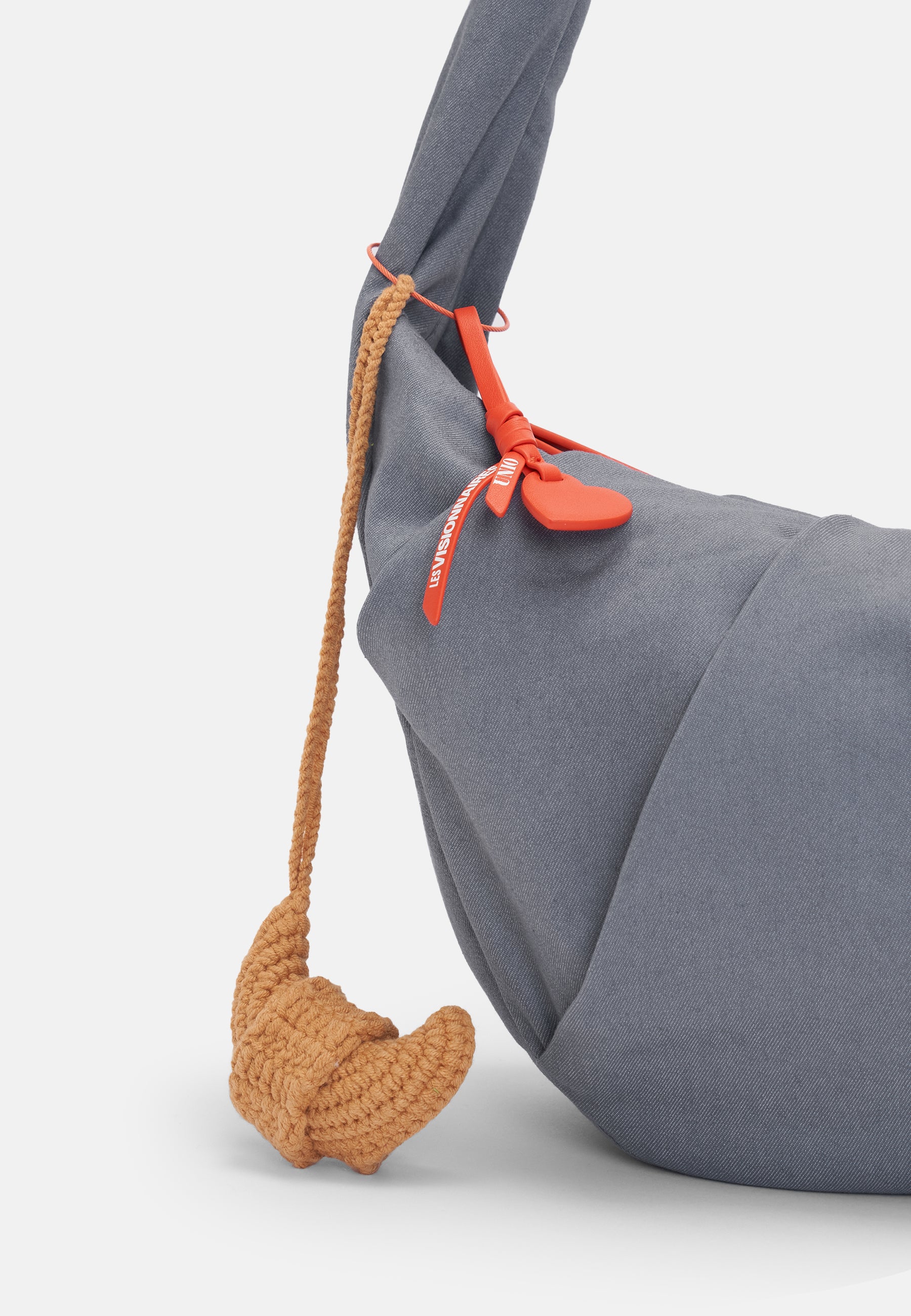 CROCHET CROISSANT CHARM